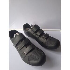 Roknemo Mens‎ Cycling Shoes Black Road Bike Indoor Cleats EU 48 US 14 X0036ZP65B